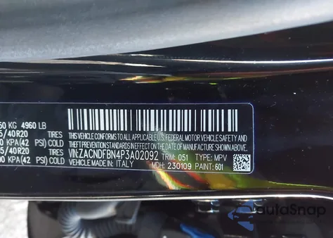 2023 Dodge Hornet Gt Plus Awd из США, поврежденный, VIN ZACNDFBN4P3A02092